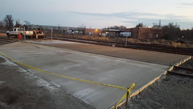 Concrete work by DeLuca Brothers Construction