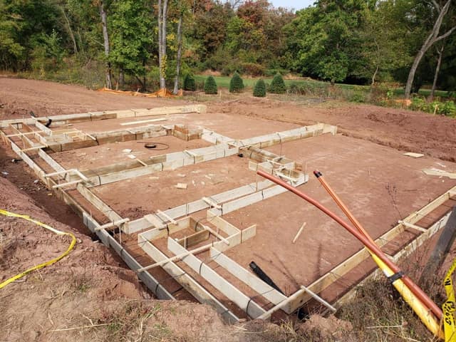 Concrete work by DeLuca Brothers Construction