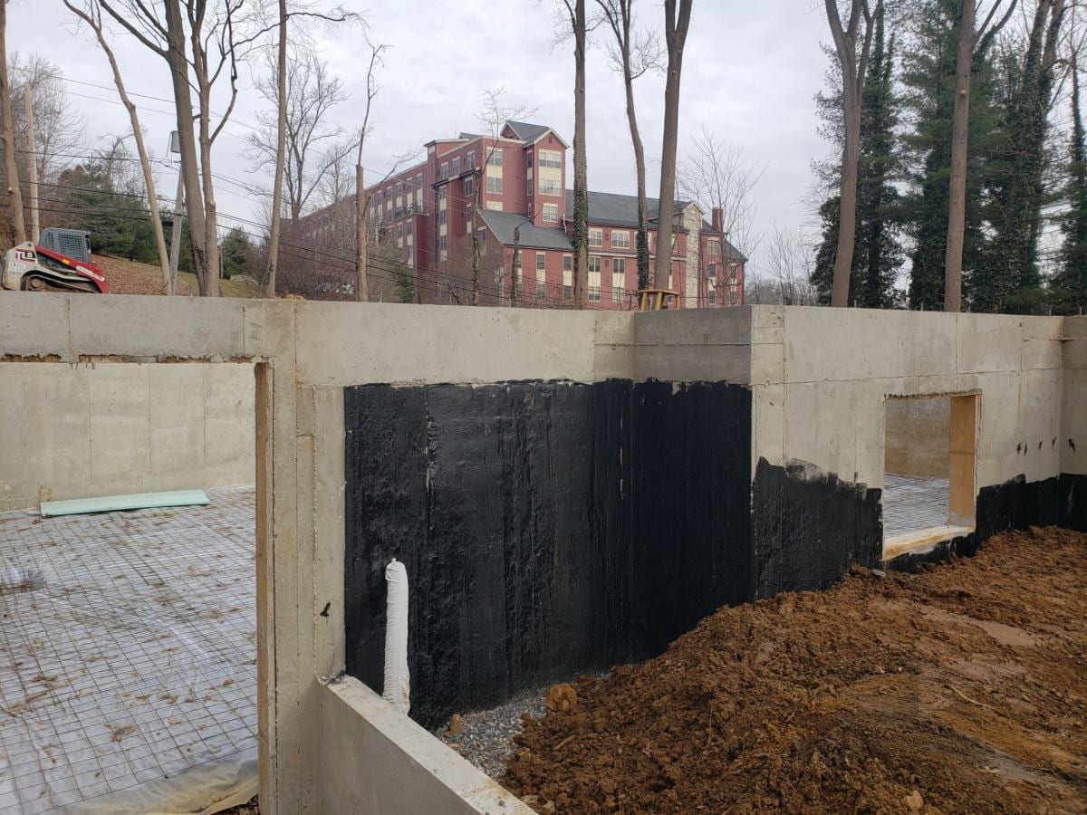 Concrete work by DeLuca Brothers Construction