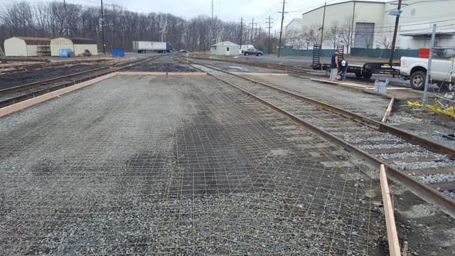 Concrete work by DeLuca Brothers Construction