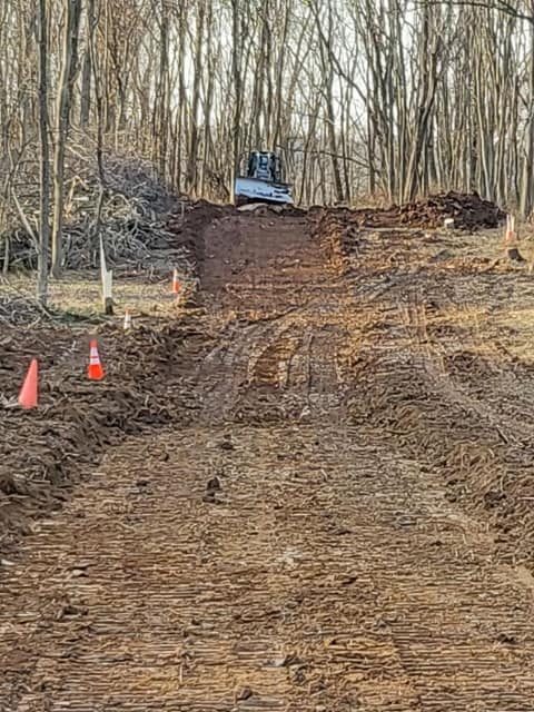 Excavation work by DeLuca Brothers Construction