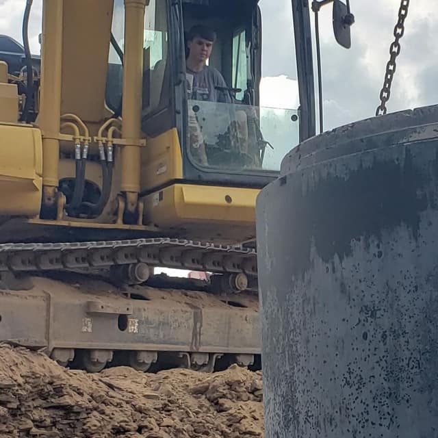 Excavation work by DeLuca Brothers Construction