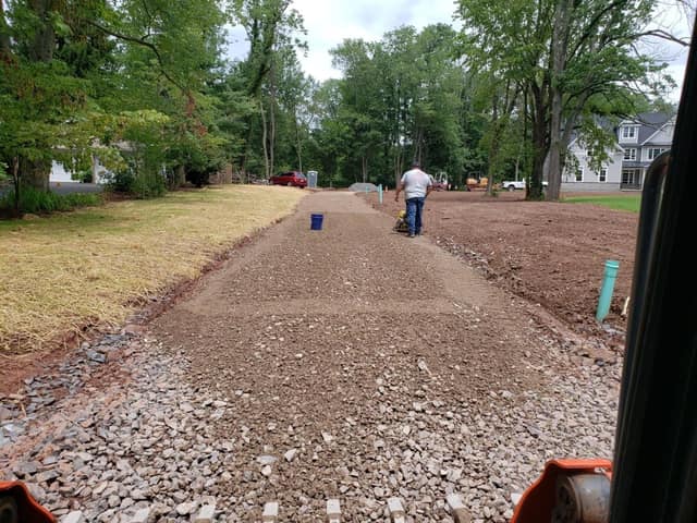 Excavation work by DeLuca Brothers Construction