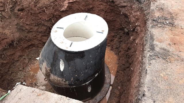 Excavation work by DeLuca Brothers Construction