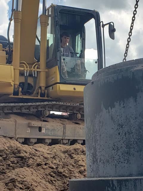 Excavation work by DeLuca Brothers Construction