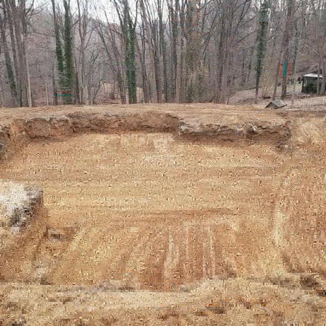 Excavation work by DeLuca Brothers Construction