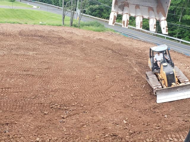 Excavation work by DeLuca Brothers Construction