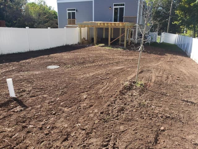 Excavation work by DeLuca Brothers Construction