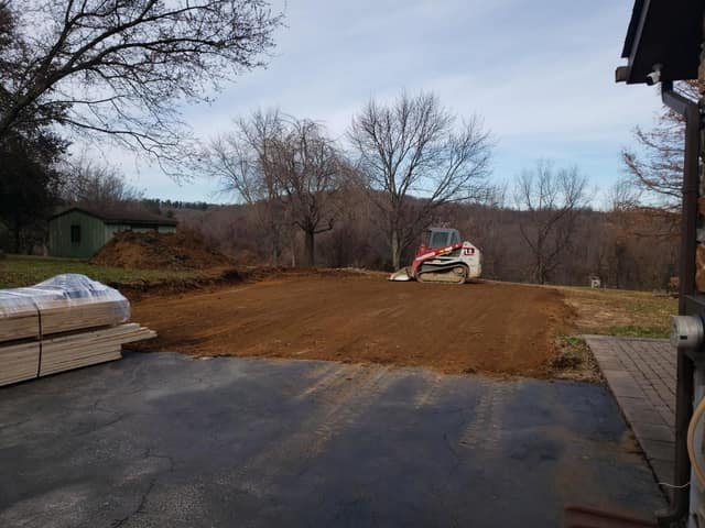 Excavation work by DeLuca Brothers Construction