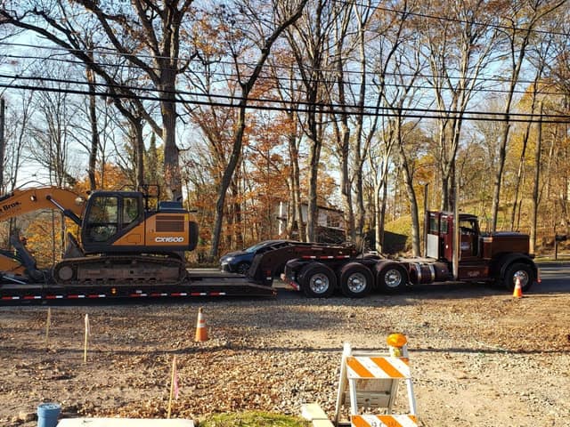 Excavation work by DeLuca Brothers Construction