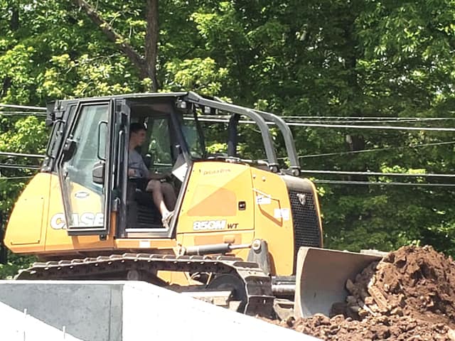 Excavation work by DeLuca Brothers Construction
