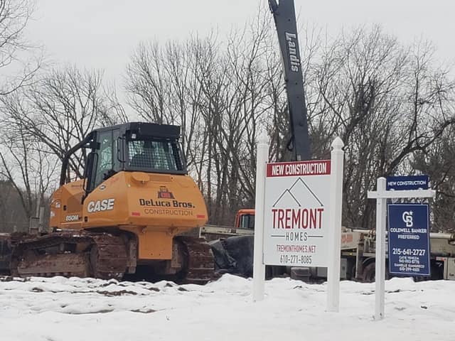 Excavation work by DeLuca Brothers Construction