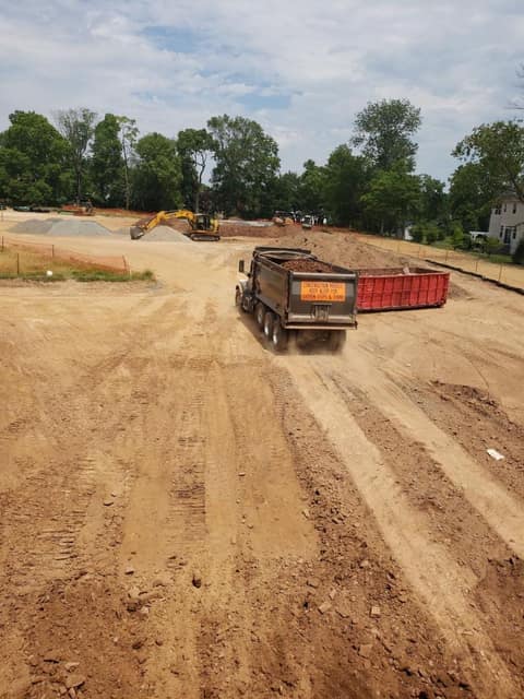 Excavation work by DeLuca Brothers Construction