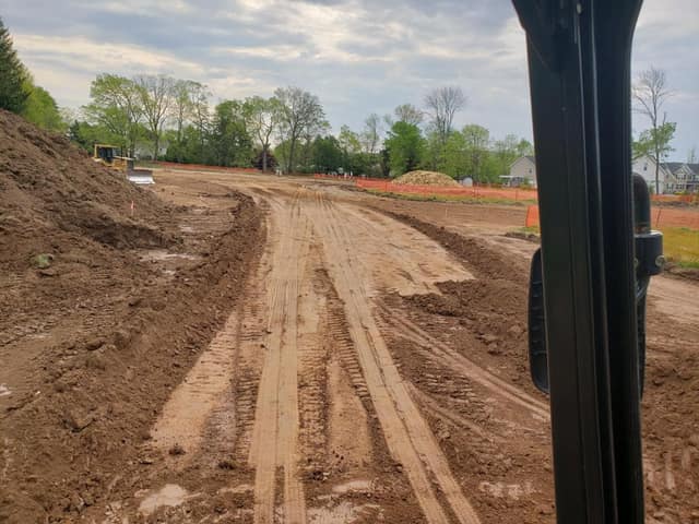 Excavation work by DeLuca Brothers Construction