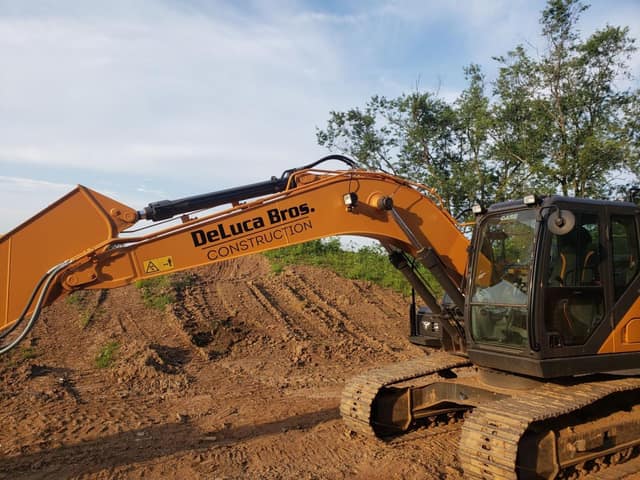 Excavation work by DeLuca Brothers Construction