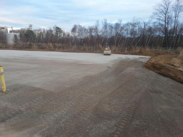 Excavation work by DeLuca Brothers Construction