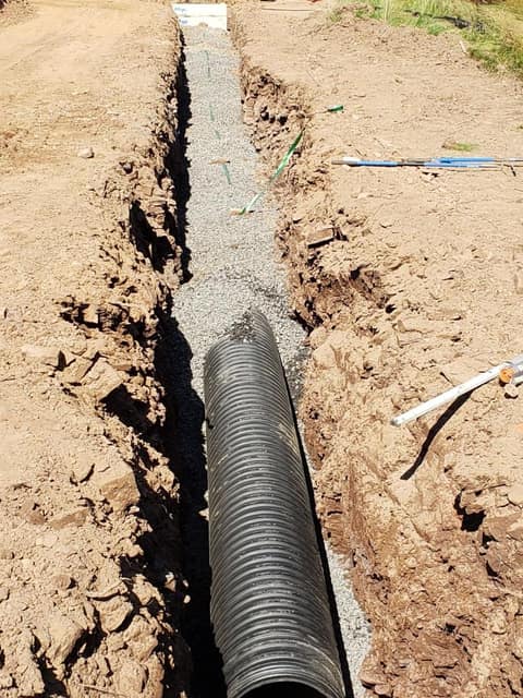 Excavation work by DeLuca Brothers Construction