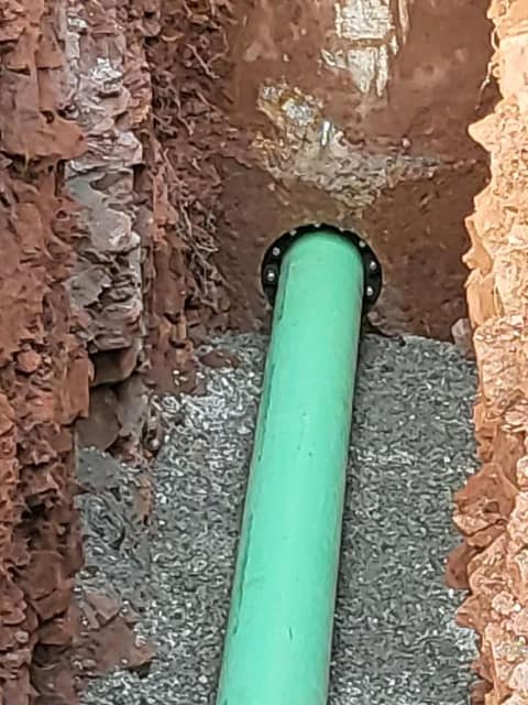 Excavation work by DeLuca Brothers Construction