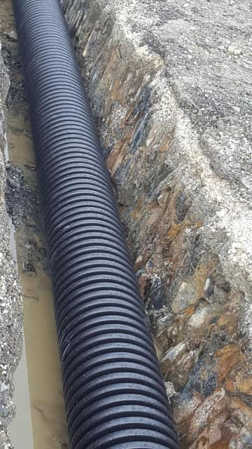 Excavation work by DeLuca Brothers Construction