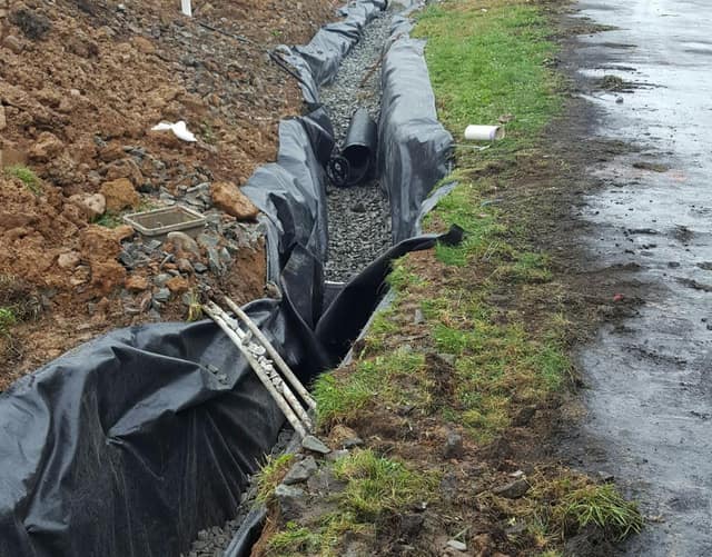 Excavation work by DeLuca Brothers Construction
