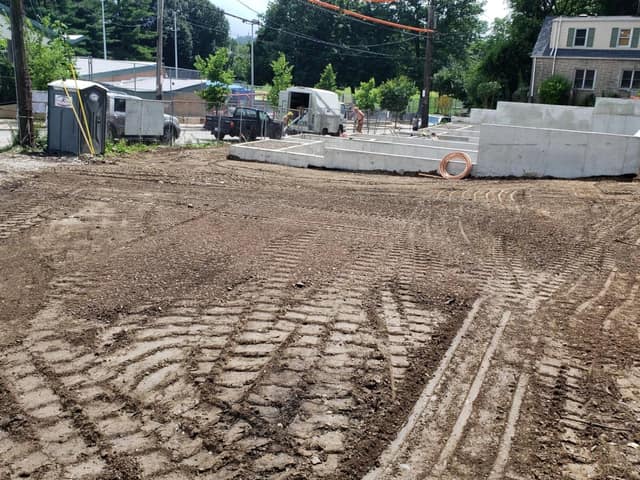 Excavation work by DeLuca Brothers Construction