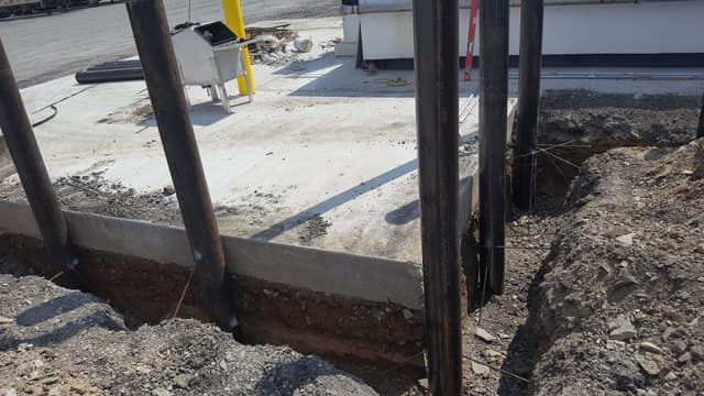 Excavation work by DeLuca Brothers Construction