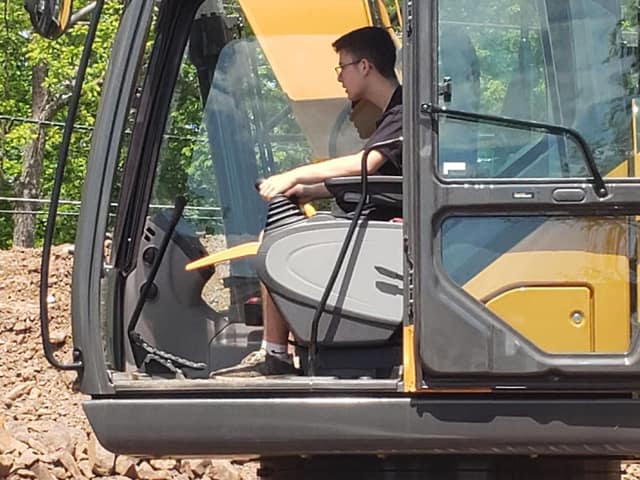 Excavation work by DeLuca Brothers Construction