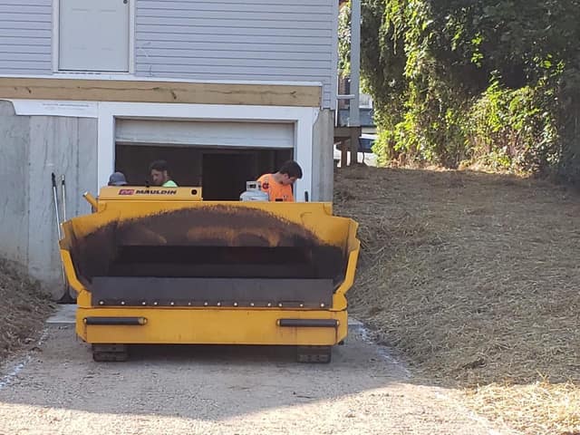 Paving work by DeLuca Brothers Construction