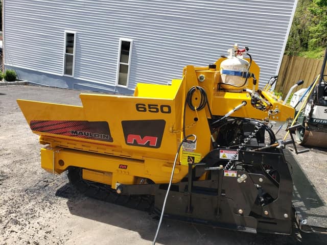 Paving work by DeLuca Brothers Construction