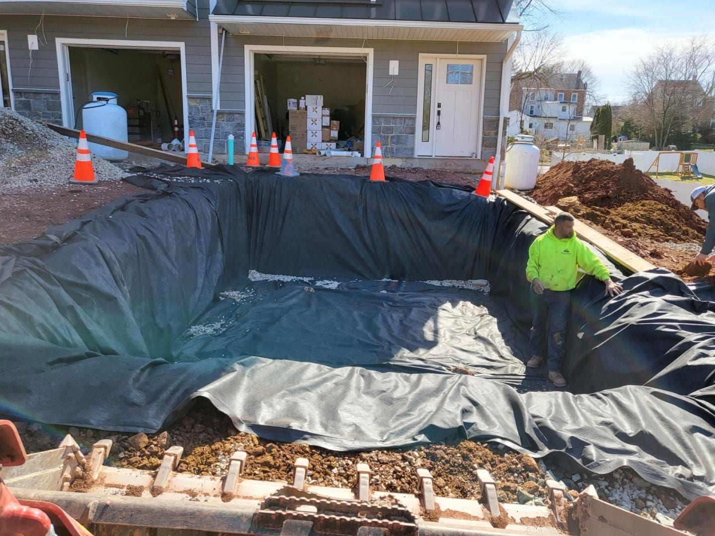 Water Systems work by DeLuca Brothers Construction