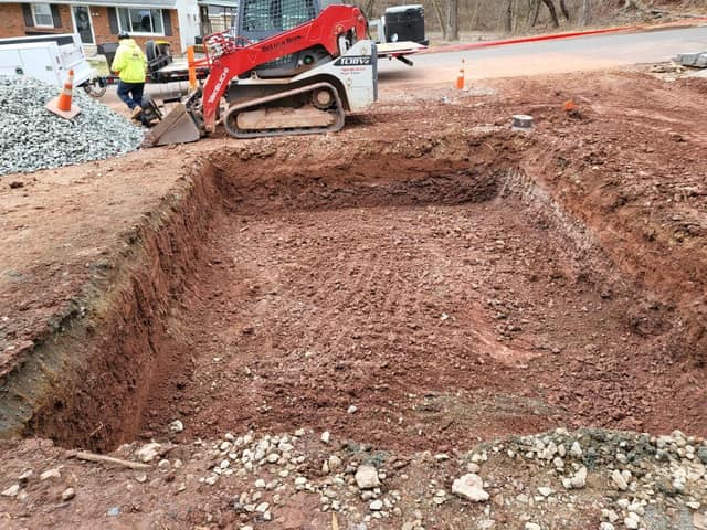 Water Systems work by DeLuca Brothers Construction