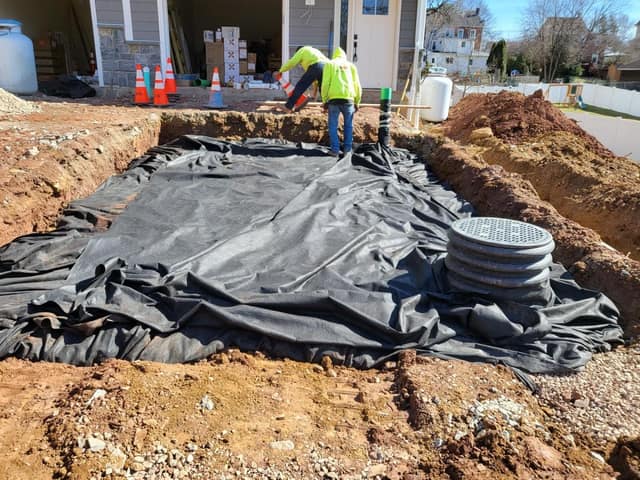 Water Systems work by DeLuca Brothers Construction