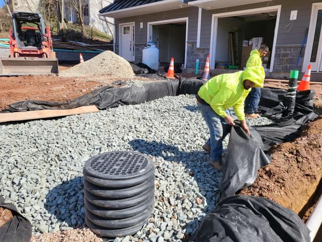 Water Systems work by DeLuca Brothers Construction