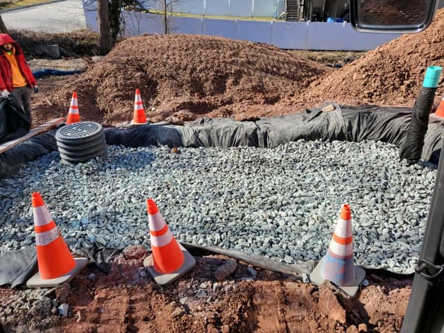 Water Systems work by DeLuca Brothers Construction