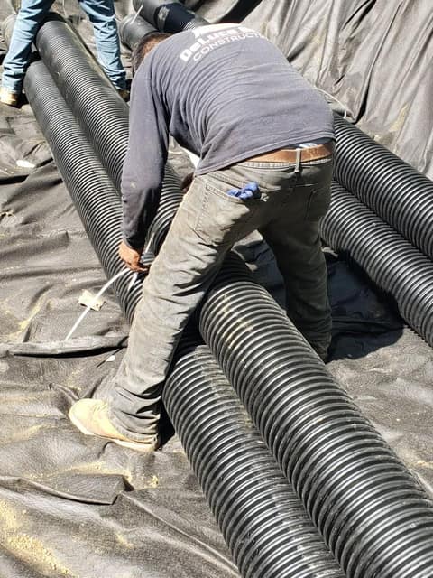 Water Systems work by DeLuca Brothers Construction