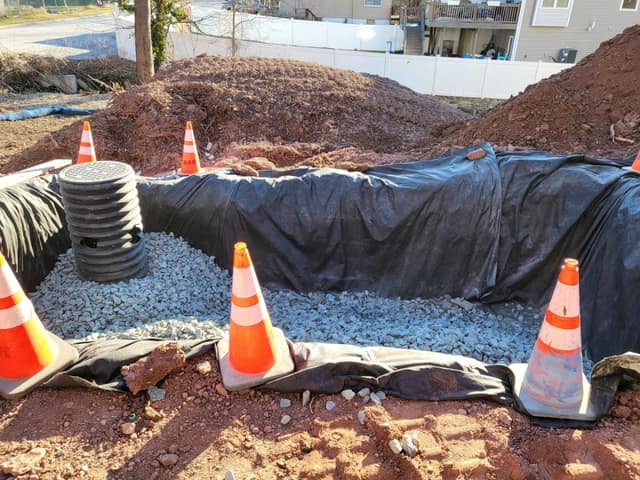 Water Systems work by DeLuca Brothers Construction