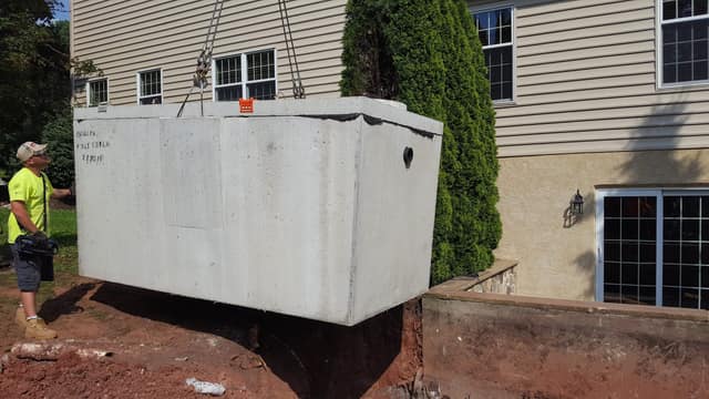 Septic Systems work by DeLuca Brothers Construction