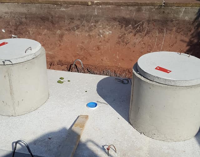Septic Systems work by DeLuca Brothers Construction