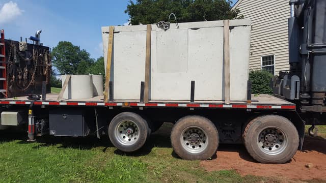 Septic Systems work by DeLuca Brothers Construction