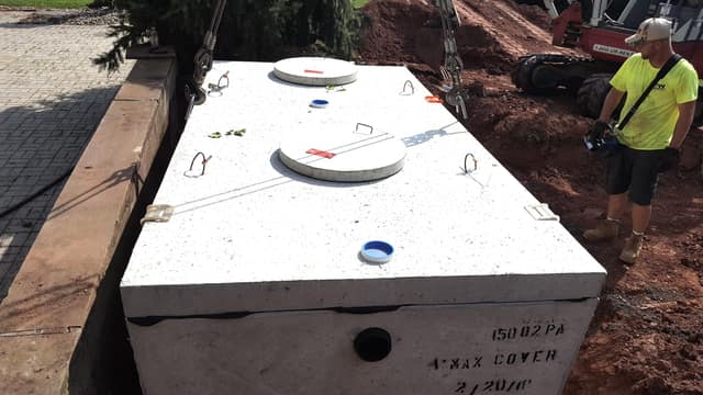 Septic Systems work by DeLuca Brothers Construction