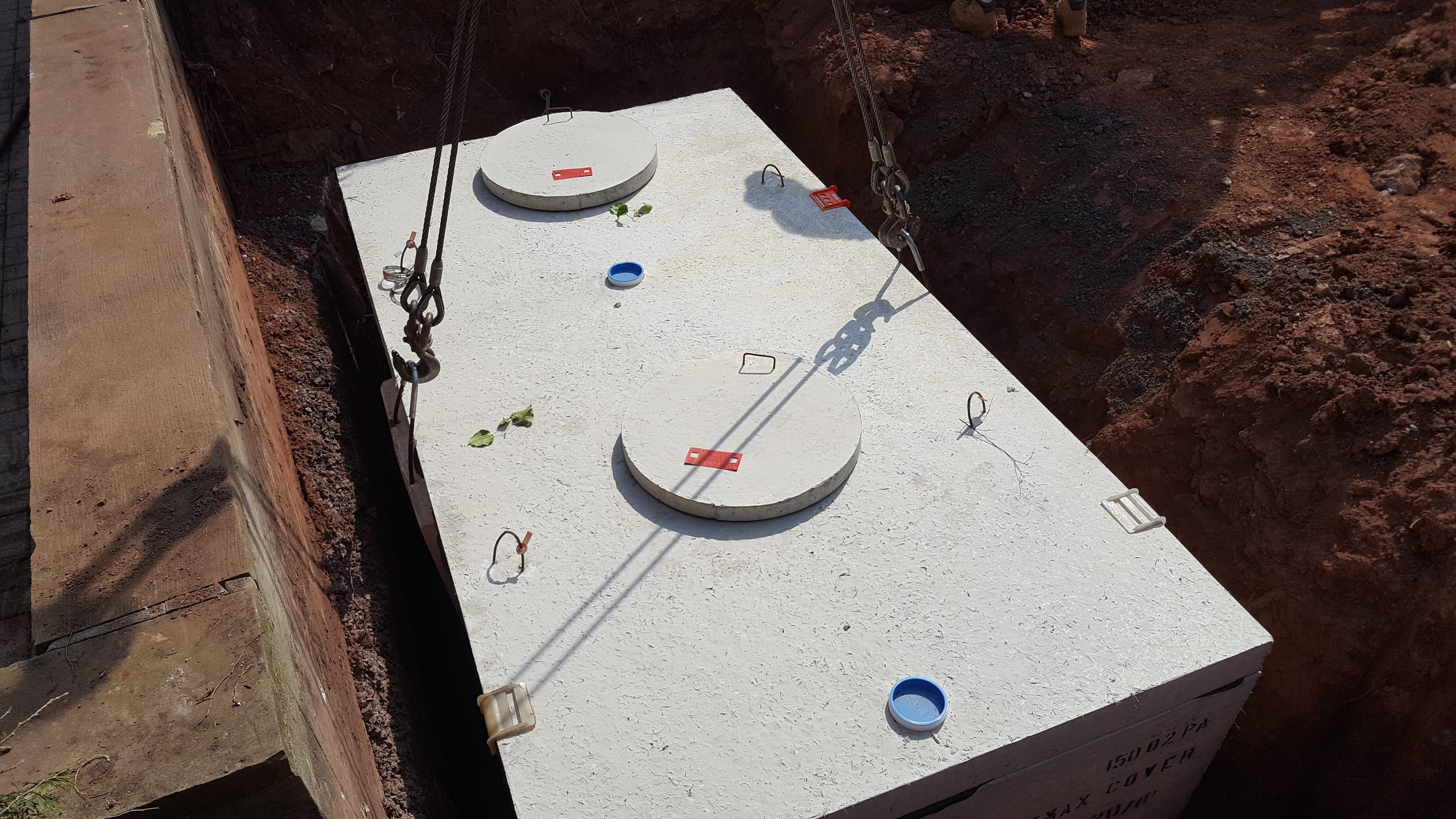 Septic Systems work by DeLuca Brothers Construction